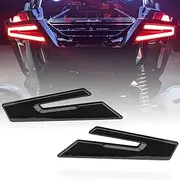 smotrcc Smoked Black RZR PRO LED Tail lights,LED Taillights Rear Lamps Compatible with Polaris RZR PRO XP XP4 TURBO R 2020 2021 2022 2023 (2PCS)