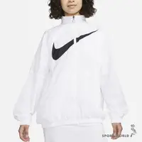 在飛比找ETMall東森購物網優惠-Nike 女 外套 休閒 大勾 口袋 網眼襯裡 白 DX58