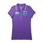 【現貨AEROPOSTALE】AERO87夏威夷短袖POLO衫(紫色)