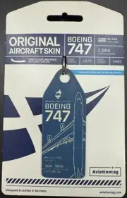 Brand New Olympic Airlines AviationTag Brand 747 Limited Edition Metal Tag #1524