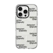 iPhone 16 Pro Clear Case MagSafe Compatible Appreciate Originality