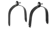 Rhino Rack Vortex Pipe Clamps (150mm/6inches) SPC6