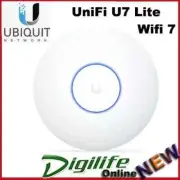 Ubiquiti UniFi U7-Lite Indoor Wireless Access Point, Wi-Fi 7, Power via POE