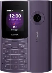 Nokia 110 4G 128MB - Purple (1GF018NPF1L01)*AU STOCK*, 1.8', 48MB/128MB, Dual SIM, 1450mAh, 2YR