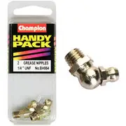 Champion Handy Pack Grease Nipples BH054, 1/4" UNF, 45°