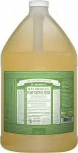 Dr Bronner's Pure Castile Liquid Soap Green Tea 3.78L