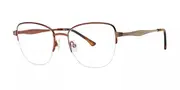 Elliott Ives Tulip Almond Women’s Glasses Brown Size 50 - Private Health Rebate - Blue Light Block Available