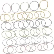 UTHCLO 100pcs Thin Seamless Hair Ties for Comfortable Non Slip Elastic Bands Durable Ponytail Holders Cute and Practical Hair Accessories