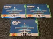 Gillette Mach3 Turno Replacement Blades 3x5 Packs 15 In Total