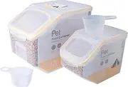 LocknLock Pet Dry Food Storage Container Set (2 Pieces)