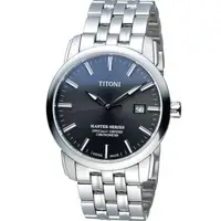 在飛比找森森購物網優惠-TITONI Master Series 天文台認證機械腕錶