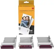 Kodak 30 Pack of 2.1" x3.4 Cartridge All-in-One Paper and Colour Ribbon Cartridge Refill - Compatible with Instant Mini 2 Retro and Instant Camera Mini Shot 2 Retro