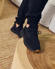 [Lucid] Lucid Men's Bolton Shoes in Black/Gum Size 13 13 Black/Gum