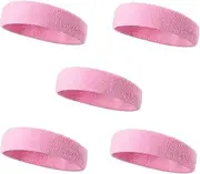 [BESPORTBLE] Portable Sweat Bands Stylish Yoga Headbands for Fitness Skin Friendly Hair Accessories for Sports Training Breathable Durable Design
