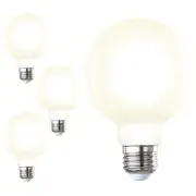 Diodesy 4PK G25 Globe Light Bulb Filament 8.5W, 100W,E26, All Dimmer Type 3000K