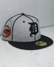 NEW ERA 59FIFTY 5950 DETROIT TIGERS STADIUM SIDE PATCH FITTED HAT CAP SIZE 6 7/8