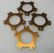 Gen 1.1 Kool Caps! For 20" Tuff Wheel II's, in Gold, BMX