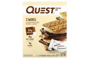 Quest Nutrition, Protein Bar, S'Mores, 4 Bars, 2.12 oz (60 g) Each