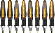 Motorcycle Led Turn Signal Light 10Mm Moto Flowing Water Blinker 12Led Motorcycle Lights for Yamaha Indicator Lights