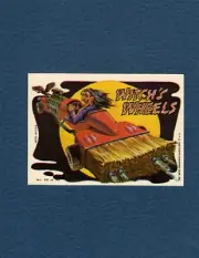 1980 Topps Weird Wheel #22 WITCH'S WHEELS!