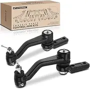 A-Premium 2Pcs Steering Idler Arms Compatible with Chevrolet Chevy Astro GMC Safari 1990-2005 AWD