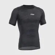 Fdx Aeroform Black Men's Short Sleeve Mesh Summer Cycling Top