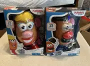 NEW Mr. and Mrs. Potato Head PlaysKool Friends 13 and 12 Pieces each