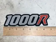 CUSTOM MADE Embroidered 1000R Patch Iron On and/or Sew On