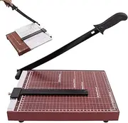 Paper Cutters for Crafting | Manual A4 Paper Slicer Tool with Wooden Base - Multifunctional Straight Edge Cutter, Portable Craft Cutting Tools for Craft, Paper, Coupon, Label, Cardstock