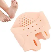 Silicone Toe Separator, Breathable and Soft Silicone Toe Separator Foot Corrector for Women & Men, Toes Spacer for Overlapping Toes