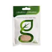 Organic Gourmet Herbs Yellow Mustard Seed 40g – Fresh, healthy organic delivery | Doorstep Organics.