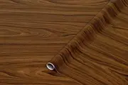 d-c-fix Furniture Adhesive Film Walnut Medium Wood Look 67.5 cm x 2 m – Furniture Film Self-Adhesive Decorative Film Kitchen Cabinet Window Sill Kitchen Fronts Cabinet Film Wood Film Walnut Dark Brown