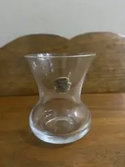Vintage Mini Zwiesel Glass Vase 2.5" Tall