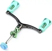 Fishing Reel Handle, Double Crank Replacement, Aluminum Alloy Baitcaster, Fishing Reel Grips for A Smooth and Efficient Fishing Experience with 1000-4000 Reel Sizes