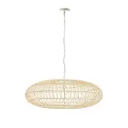 Lexi Lighting Laurel Rattan Pendant Light - Large