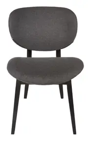 SK Designer Living Nobu Dining Chair - Black Legs