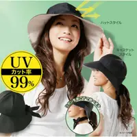 在飛比找蝦皮商城精選優惠-防曬帽 日本【COOL UV CUT】隔熱防曬 絲帶遮陽帽 