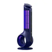Blue Conch Shape Rechargeable Mosquito Killer Lamp Household Night Light Repellent Fly Killer Outdoor Electric Shock