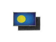 Flag patch printed badge country vintage palau