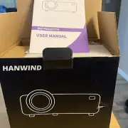 Native 1080P Projector with 5G WiFi and Bluetooth, HANWIND 12000Lumen