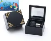 Classic Black Square Music Box ♫ Part of your World ♫