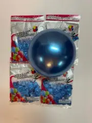 CHROME BALLON METALLIC BLUE 50PIECE 12" FOR ANY SPECIAL EVENT LATEX