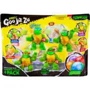 Heroes of Goo Jit Zu TMNT Action Figure 4 Pack