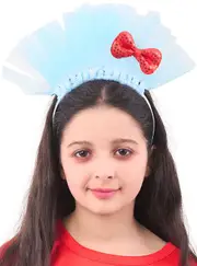 Thing 1 Or 2 Girls Blue Cat And The Hat Costume Headband