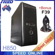 SPEED H850 Full ATX PC Case Plus Bonus Card Reader & F-39 Aircraft Gaming Mouse