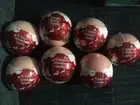 Set of 7 Bath and & Body Works WINTER CANDY APPLE BATH BOMB FIZZY w/ Shea Butter