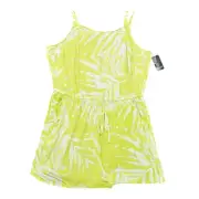 Torrid Super Soft Green Floral Rayon Jumpsuit Plus Size 2 NWT