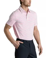 G/Fore Feeder Stripe Tech Jersey Polo