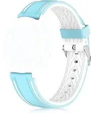[Wizvv] Silicone Strap Compatible with Omega x Swatch Moonswatch Speedmaster/Rolex Watch/Seiko, 20 mm Soft Sports Watch Strap for Omega X Swatch Moonswatch Speedmaster