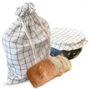 Bread Bags for Homemade Bread With Bowl Cover| Reusable Bread Bag| Sourdough